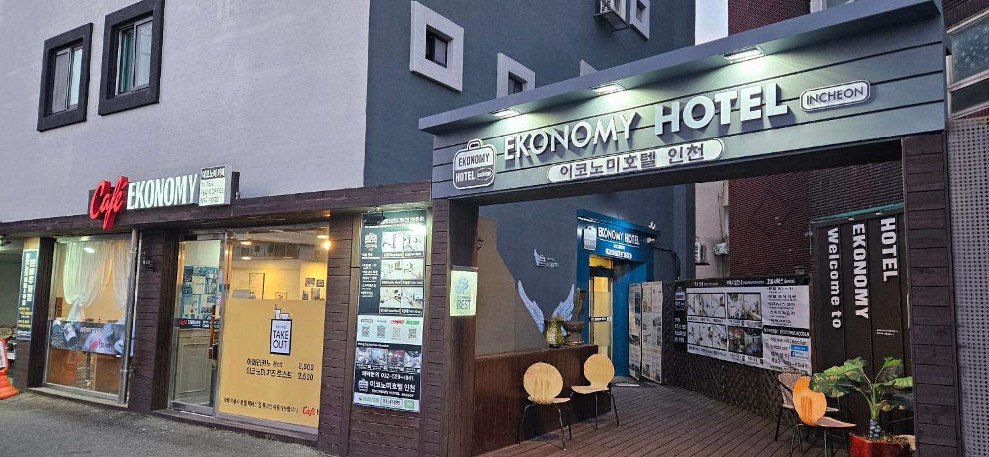 Ekonomy Hotel Incheon Bagian luar foto